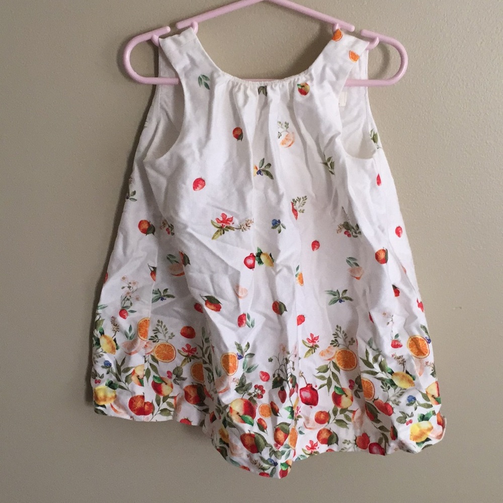 Zara fruity floral toddler dress